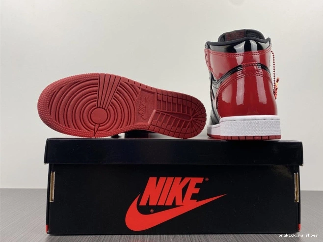 Rep Bred Patent 1 Air High 555088-063 OG Jordan 0530